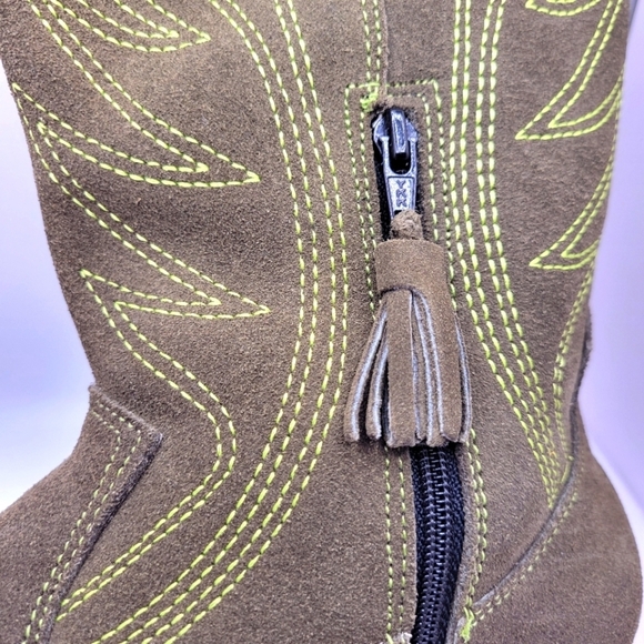 SILVIA COBOS Rodeo Green Boots - Picture 10 of 13